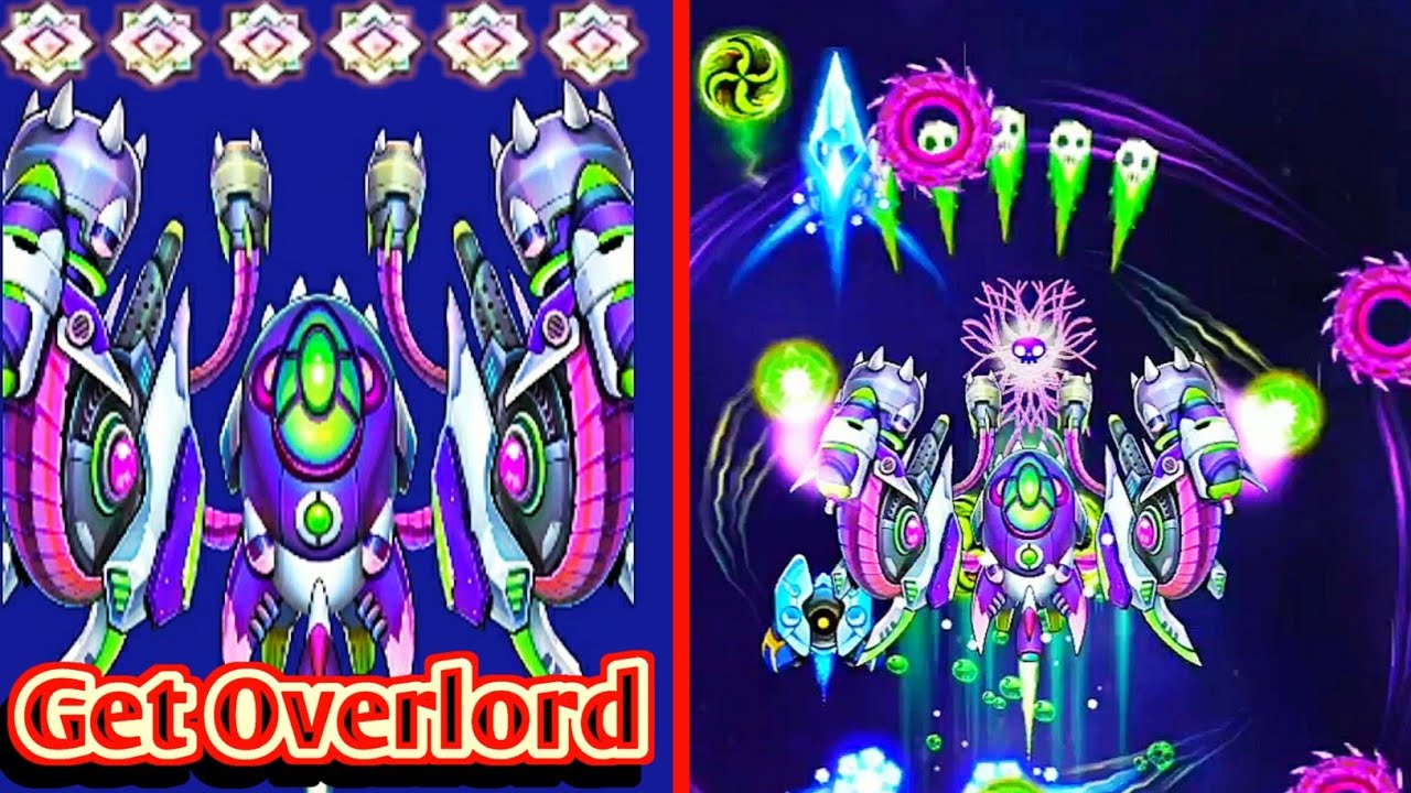 Space Shooter How To Get Overlord Ship, Space Shooter Galaxy Attack New Ship Overlord