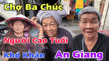 Chợ Ba Chúc An Giang Người Cao Tuổi Khó Khăn Hạnh Phúc Nhận Quà Hảo Tâm Từ Úc | Khương Nhựt Minh