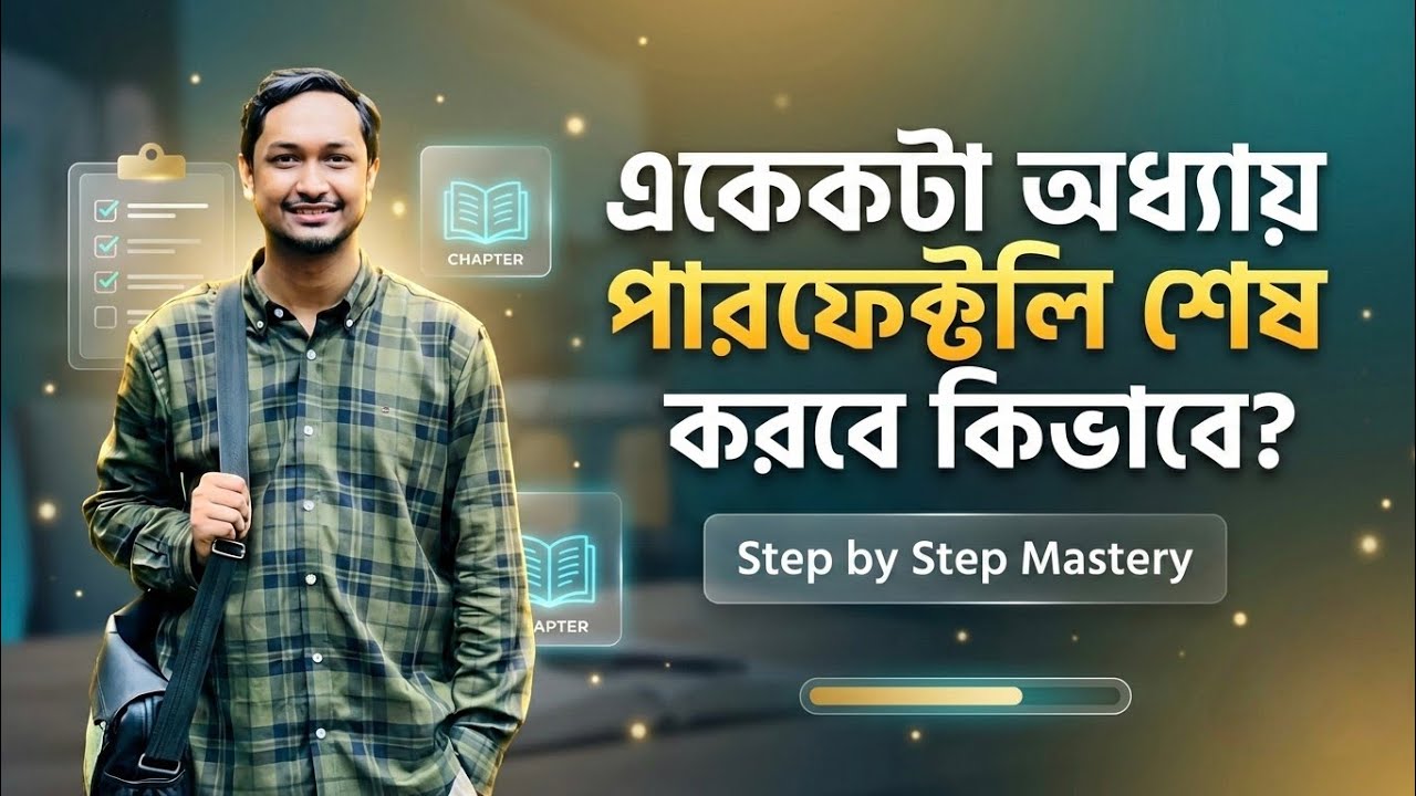 একেকটা অধ্যায় একদম পারফেক্টলি শেষ করবে কিভাবে ? #hsc26 #hsc2027 #hscexam 