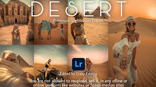 Desert Preset - Lightroom Presets - Sahara Preset - Sand Filter - Lightroom Mobile 2021 screenshot 5