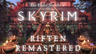 Skyrim SE Ambient Music & Atmosphere | Ultra Modded | Riften Remastered | Modlist
