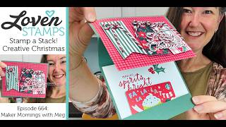 Ep 664: Christmas Card Crank! Creative Celebrations & Stampin’ Up!® Magical Christmas Hot Foil Dies