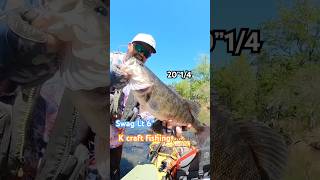 Swag Lt is all you need this spring. #fishing #shoalbass #zman #swaglt #kcraft