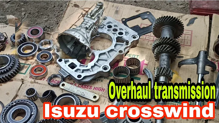 Overhaul transmission | Isuzu crosswind 4JA1