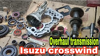 Overhaul transmission | Isuzu crosswind 4JA1