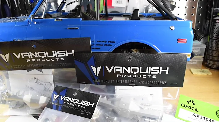Vanquish F9 Curry Axles for Axial SCX10ii !!