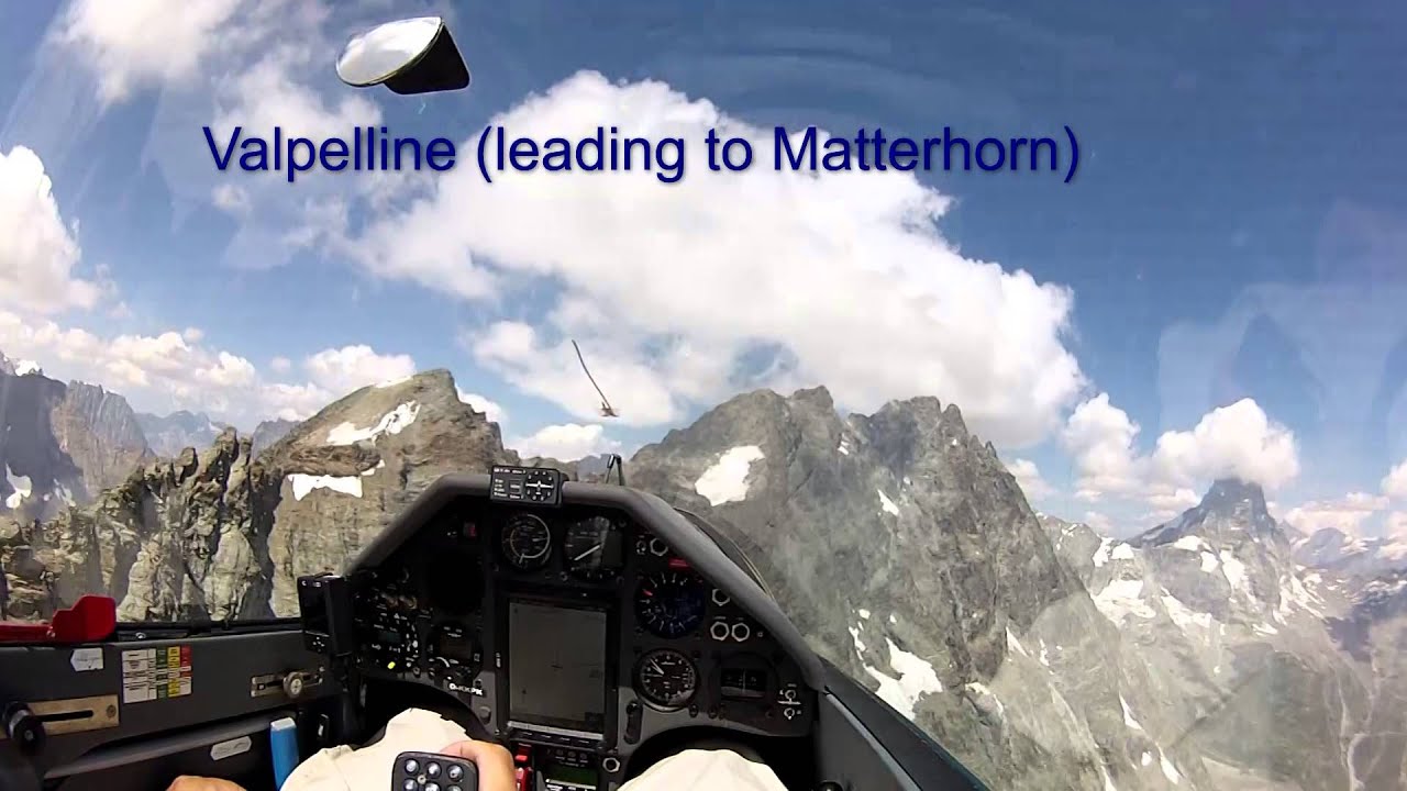Gliding the Alps summer 2015 YouTube