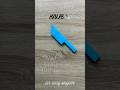 HOW TO MAKE PAPER ORIGAMI KNIFE KNIFE EASY TUTORIAL KNIFE INSTRUCTIONS STEP BY STEP PAPERCRAFT
