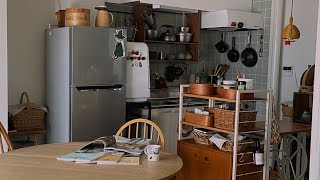 築古賃貸　台所の棚のDIYとキッチンツアー