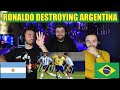 The Day Ronaldo Destroyed Argentina | FIRST TIME REACTION
