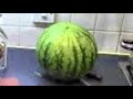 How to prepare fresh watermelonfruit saladvegetarian