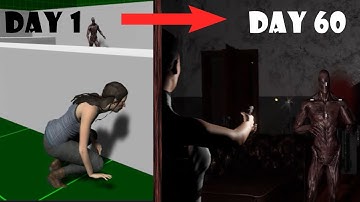60 Days of development of my old school survival horror. (Indie Game Devlog 0)
