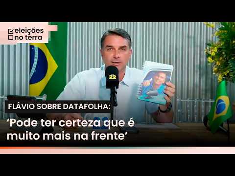 Flávio Bolsonaro comments on Datafolha poll and says he is 'way ahead' of Lula