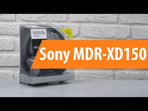 Распаковка Sony MDR-XD150  / Unboxing Sony MDR-XD150