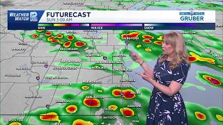 Rain and T-Showers Overnight into Sunday in SE Wisconsin