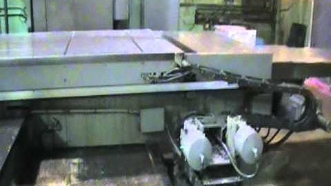 Lucas Boring Mill 542b120 CNC Demonstration