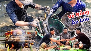 Về Đồng Mình Rủ Anh Em, Bắt Con Cá Nướng Nhậu Cho Đã Thèm | Dân Lục Tỉnh