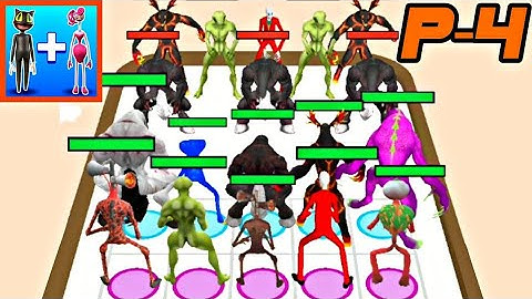 upgrade monsters 61 to 65 level in merge monster army game part 4 |  android gameplay by gamex boiz