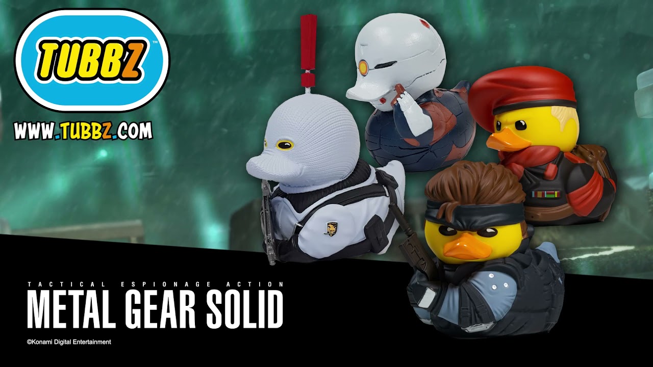 Metal Gear Solid Solid Snake TUBBZ Cosplaying Duck Collectible - Numskull