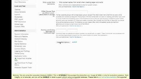 Send EMail To Page AddOn for Confluence