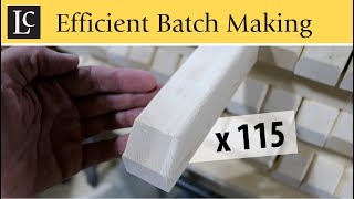 Batch Making 115 Patio Guards (Railing Posts) - An Exercise in Efficiency by Legacy Craftworks 64 views 2 years ago 4 minutes, 38 seconds