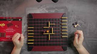 ASMR Quoridor Board Game (Wood Sounds, Box Tapping, Soft Speaking) screenshot 3