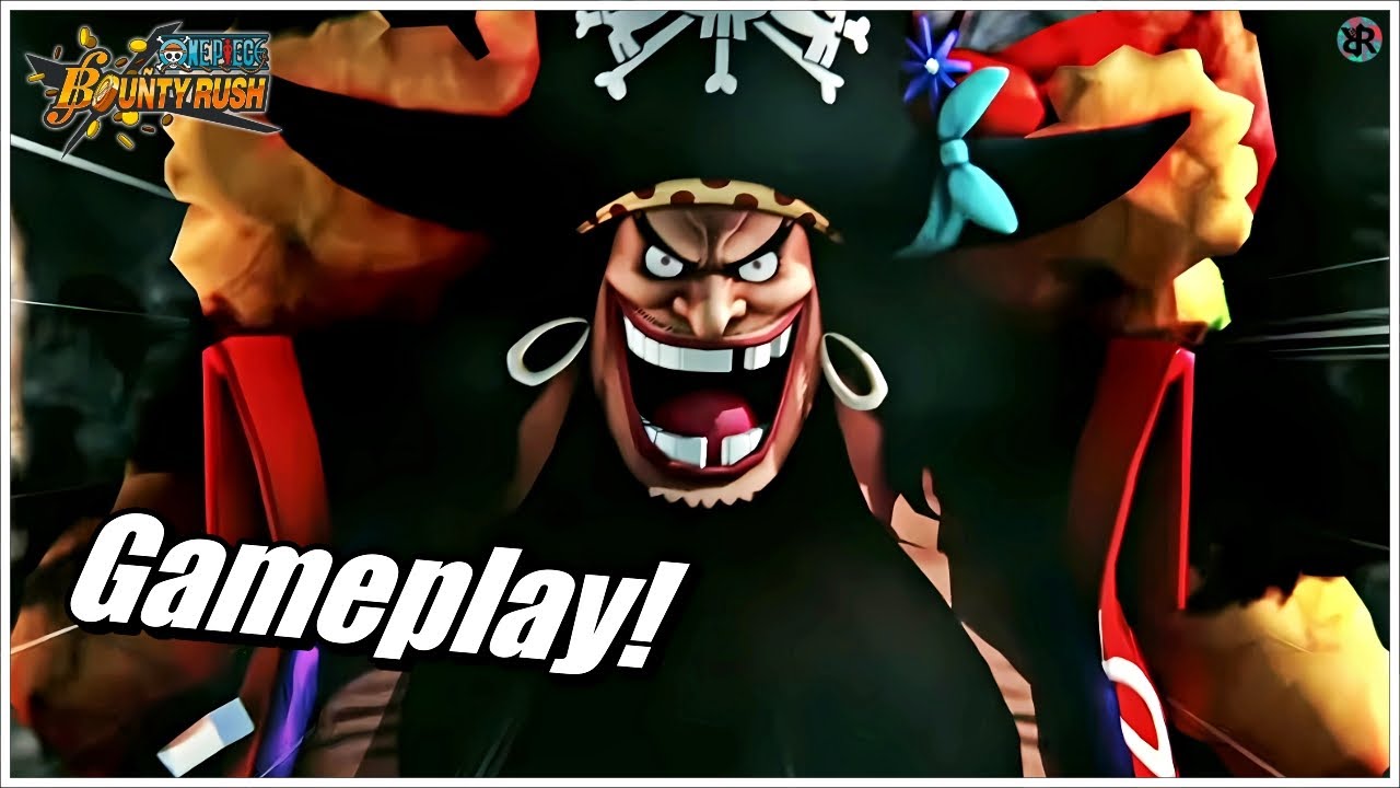 GAMEPLAY de BLACKBEARD EX v2! | ONE PIECE BOUNTY RUSH