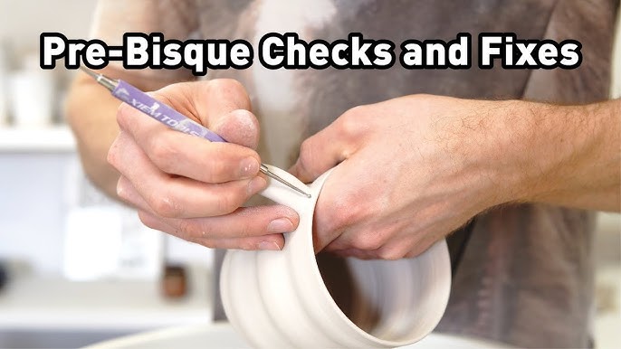 How to bisque fix for cracks  Worked so well I can't tell for the plate 