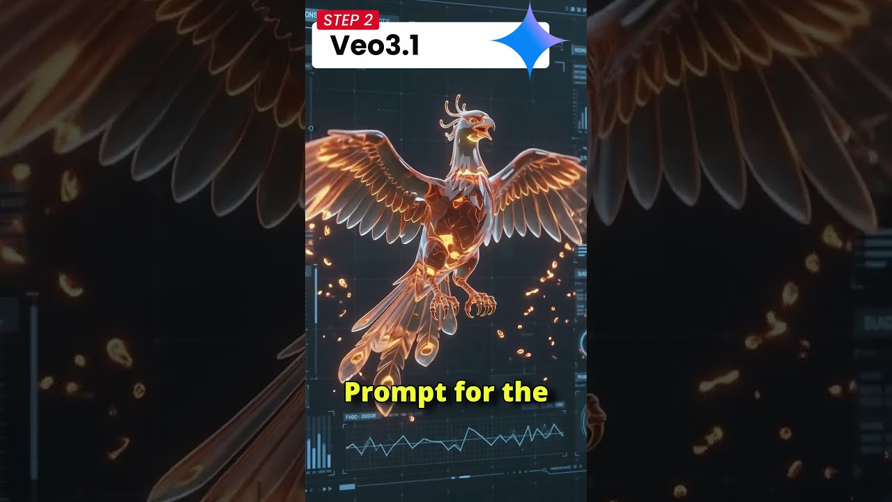 Frame One Episode 30: Watch a Phoenix Form from Molten Glass! 🔥 (Nano Banana + Veo3)