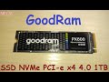 😚 M.2 SSD GoodRam PX600 1 ТБ PCI-e x4 4.0 NVMe накопитель ➜ тест и обзор TLC твердотельного диска 💾