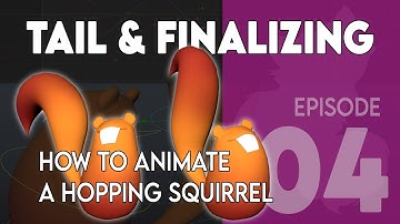 Tail and Finalizing : Squirrel Animation Workshop Part 4 of 4 | New Animation Channel!