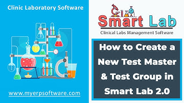 How to Create New & Edit Test Master in Smart Lab 2.0 (Hindi)