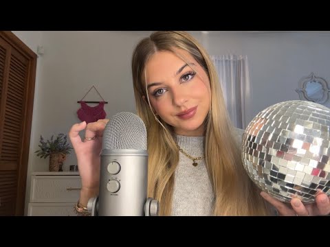 ASMR Silver Triggers 🩶🪩 Tapping, Scratching and Whispering