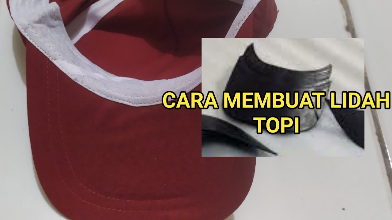  Cara  membuat  lidah Topi  SINTONG YouTube