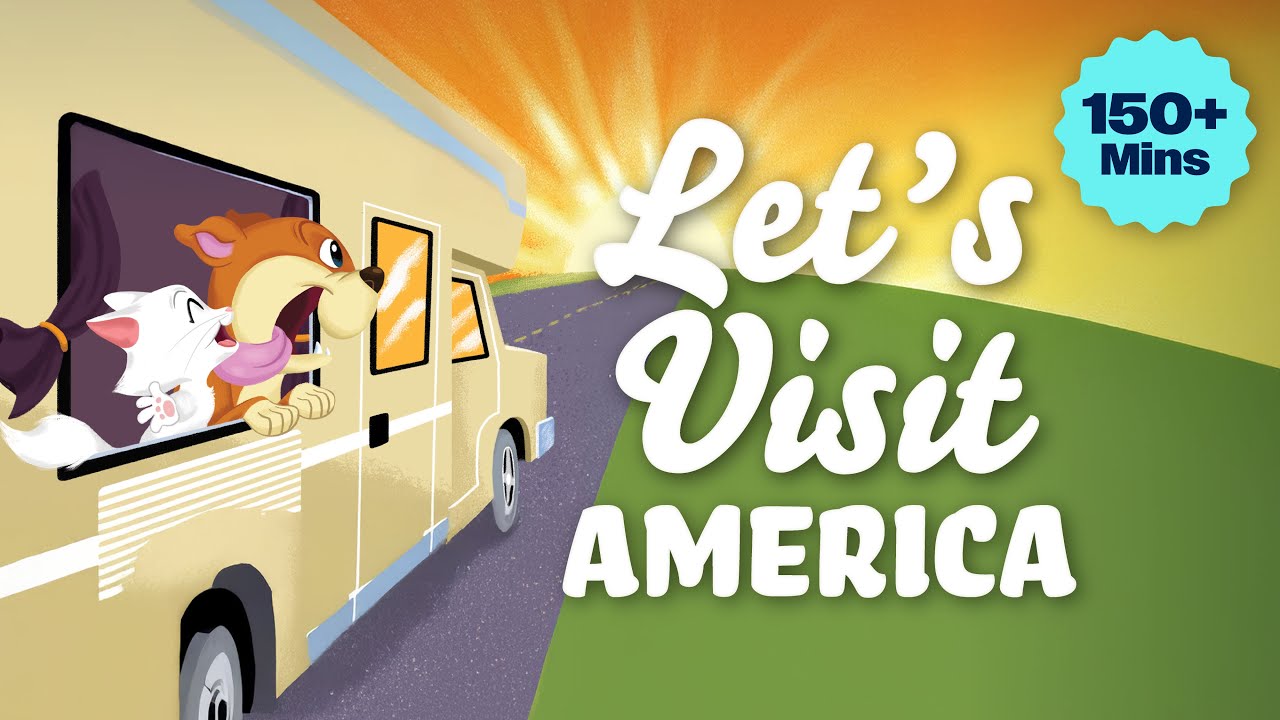[Grades: Pre-K, K-2nd] Let's Visit America! | Otto’s Tales | PragerU Kids
