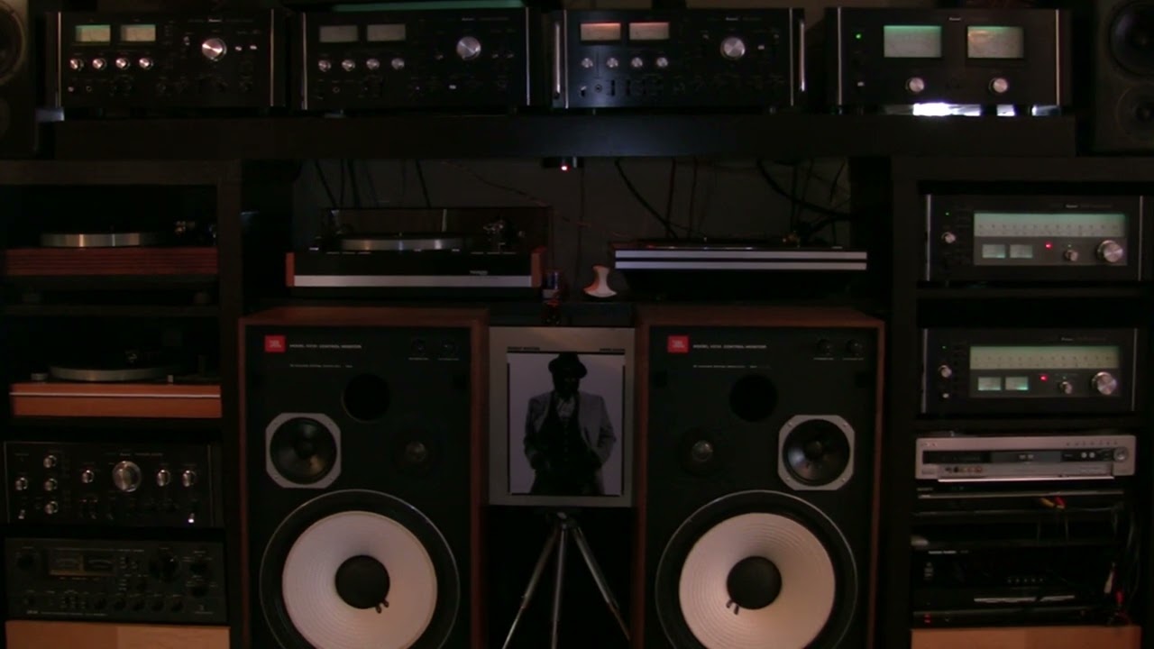 Sansui au 20000 - JBL 4312A Speakers - YouTube