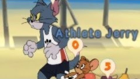Tom and Jerry Chase beach volleyball gameplay