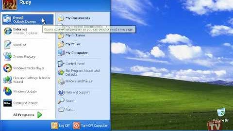 Control The Internet and Email Items In The Windows XP Start Menu