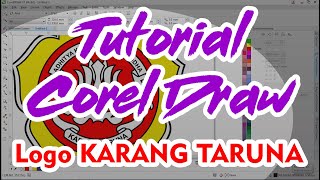 Download Logo KARANG TARUNA || Coreldraw Tutorial ||  #Shorts
