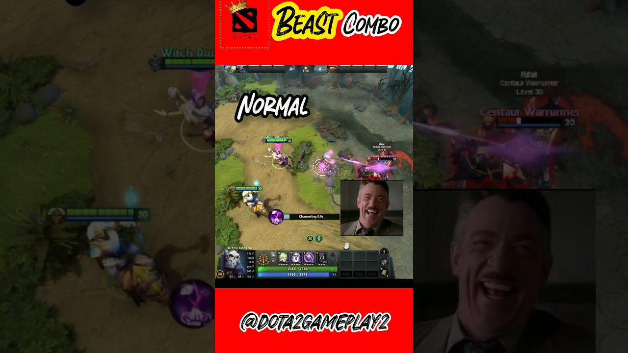 Hero Witch Doctor combo with Chen /  #dota2 #immoral #dotawtf  #shorts #dota2clips #dota2memes