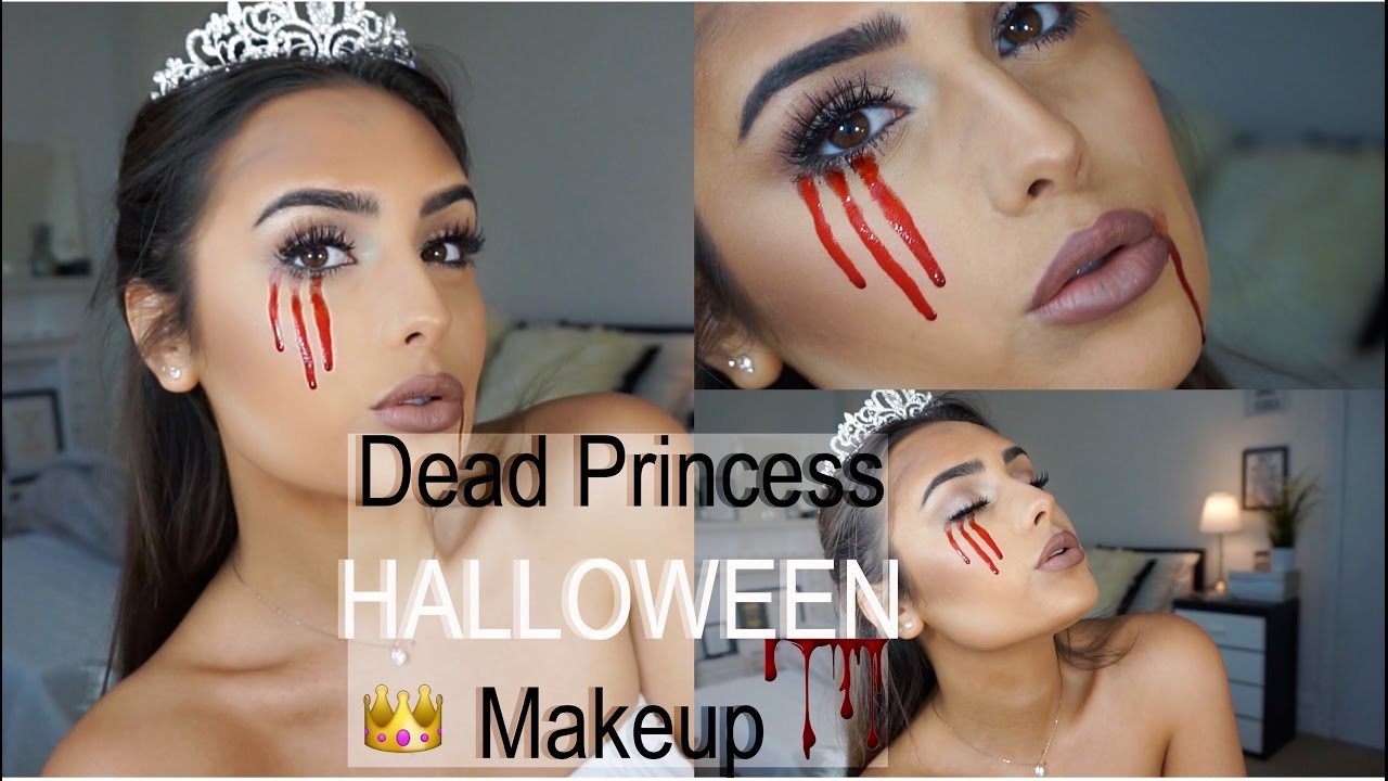 Dead Princess HALLOWEEN Makeup Tutorial EASY YouTube