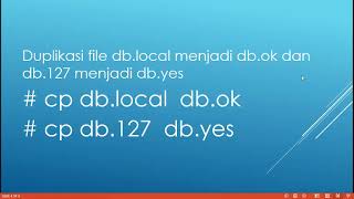 dns server debian 10 dengan aplikasi Exsi