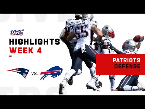 Patriots Defense SHREDS Buffalo w/ 5 Sacks, 4 INTs | NFL 2019 Highlights