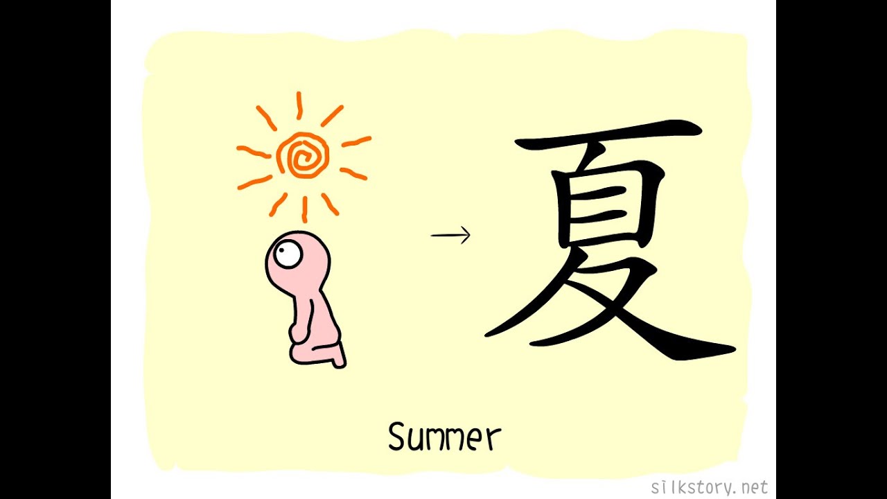 The Story of Chinese Character : 夏 - YouTube