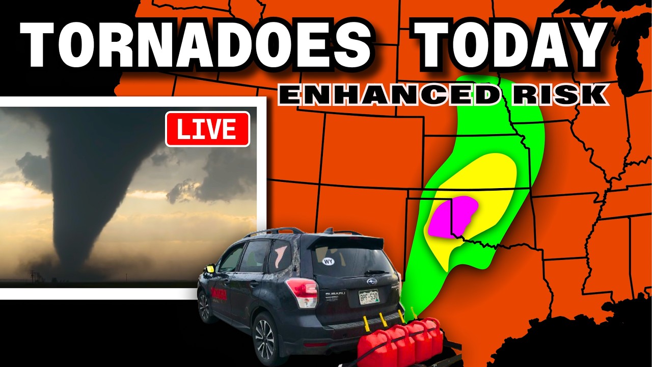 Live Enhanced Risk +Tornadoes - Jump in!