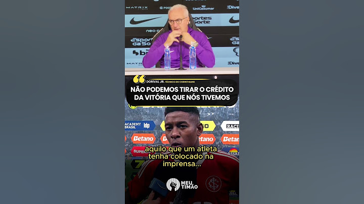 DORIVAL FALA SOBRE A DECLARAÇÃO POLÊMICA DO ZAGUEIRO DO INTERNACIONAL