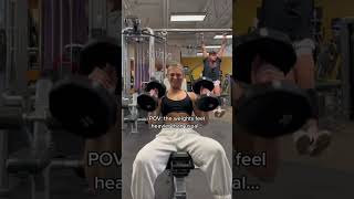 WORST FEELING…😭 #gymlover #fitness #couplegoals #gymlife #gymcrush #viral #gym #gymhumor #gymjunkie