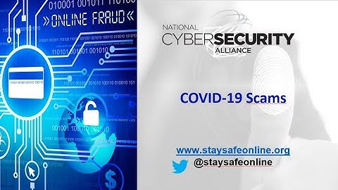 Webinar How to Avoid COVID 19 Scams
