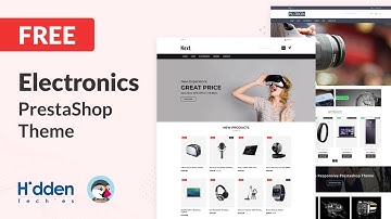 Top 7 Responsive 𝐅𝐑𝐄𝐄 Electronics PrestaShop Themes For Your Store | HiddenTechies