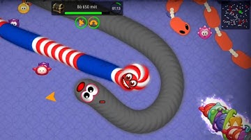 WormsZone.io race to win number 1 | trò chơi vùng đất giun #19